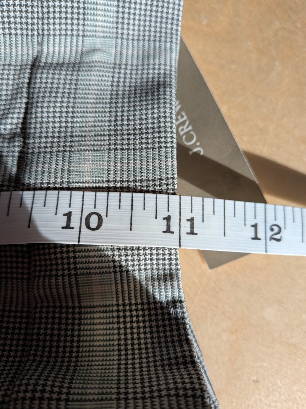 J.Crew NWT Kate Straight-Leg Pant in Plaid Wool Blend - Size 6 - Picture 11 of 12